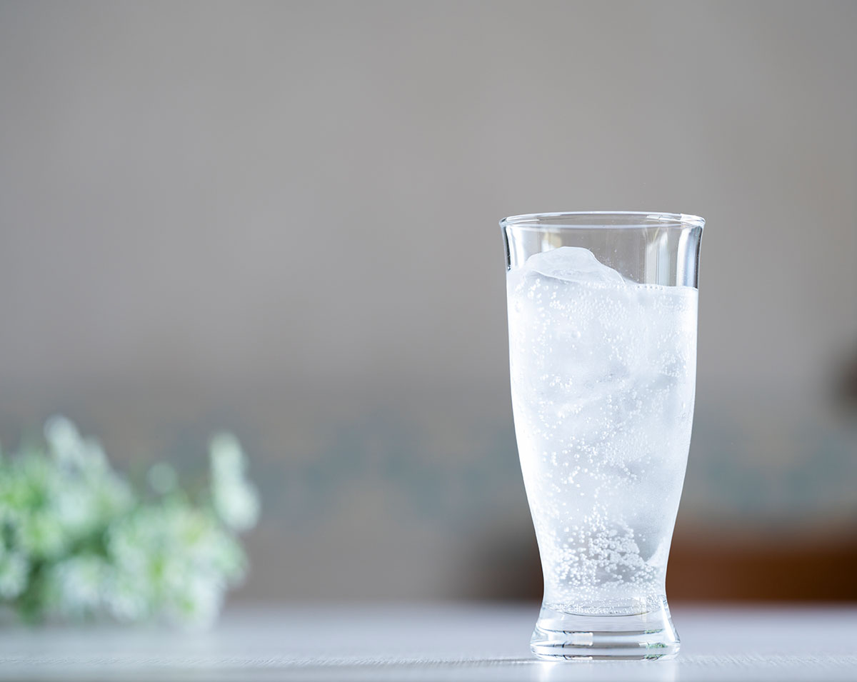 すぐに炭酸水が飲める